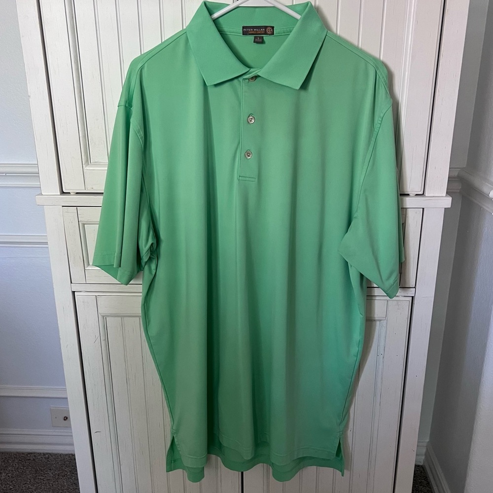 Peter Millar Performance Jersey Polo Size Large